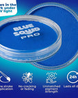 Blue Squid Face Paint Water Based Single Cake Professional Face Paint & Body Paint - Water Activated, Kids Adults Face Painting for Costume, Halloween Makeup, Cosplay - Neon Sky Blue Face Paint 30g