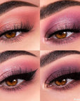ColourPop Blush Crush Eyeshadow Palette - Brown, Gold & Pink Shadow Palette with Metallic and Matte Finishes - High-Pigment Eye Makeup with a Long-Wearing Formula (0.3 oz)