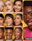 NYX PROFESSIONAL MAKEUP Buttermelt Glaze Soft Glow Skin Tint + SPF 30, Up To 12HR Wear, 10 Chocolate Butta