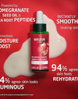 Weleda Face Care Plumping Serum, Plant Rich Serum with Peptides from Pomegranate and Maca Root