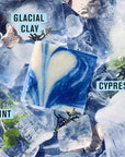 Every Man Jack Cold Plunge Mens Bar Soap - Glacier Bay Scent with notes of Uplifting Mint, Cypress, and Cooling Glacier Clay - Deeply Cleans, Hydrates with Naturally Derived Ingredients - 5oz 2 Pack
