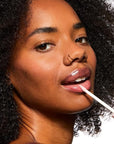 Pacifica Beauty, Vegan Collagen Lip Plumping Gloss, Youthful Plump Lips, Vitamin E, Peptides, & Shea Butter, Shimmer + Shine, Doe Tip Applicator, Vegan + Cruelty Free