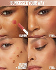 Maybelline Sunkisser Multi-Use Liquid Blush and Bronzer, Blendable, 1 Count