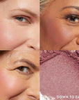 LAURA GELLER NEW YORK Baked Blush-n-Brighten Marbleized Blush for Cheeks - Down to Earth - Natural Finish - Buildable Color
