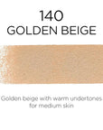 L'Oreal Paris Makeup Infallible Fresh Wear Foundation in a Powder, Up to 24H Wear, Waterproof, Golden Beige, 0.31 oz.