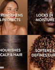 Batana Oil for Hair Growth - 2oz - 100% Pure, Cold Pressed, Unrefined Oil from Honduras - Supports Stronger & Thicker Hair - Dr Sebi Inspired Hair Growth Treatment