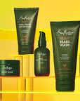 SheaMoisture Beard Wash & Beard Detangler Set - Fair Trade Organic Shea Butter, Coarse Hair, Men's Grooming, Scented, 2 Piece Set