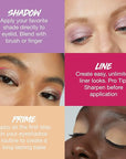 Maybelline Color Tattoo Longwear Multi-Use Eye Shadow Stix, Eye Makeup, I am Determined (Dark Brown Matte)