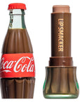 Lip Smacker Coca Cola Collection Lip Balm, Flavored Moisturizing, Smoothing Soft Shine, Hydrating & Protecting Fun Tasty Flavors, Cruelty-Free - Classic Coke Bottle