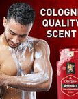 Old Spice Refreshing Body Wash for Men, 3X Defense, 24/7 Shower Fresh with Long Lasting Scent, Red Collection, Swagger with Cedarwood Scent, 24 oz (Pack of 2)