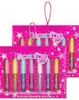 14pc Fruity Flavored Lip Gloss Set - Lip Gloss in Assorted Fruity Flavors, Non Toxic Makeup for Kids & Teens