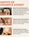 TeraRX® Terahertz Gua Sha & Facial Roller Set – 100% Authentic Terahertz Stone Face Roller to Reduce Puffiness, Improve Wrinkle Lines & Relieve Facial Tension – Perfect for Eye Massage and Relaxation