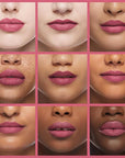 Palladio Herbal Matte Lipstick, Bella Pink, Creamy and Full Coverage Long Lasting Matte Lipstick