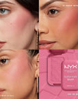NYX PROFESSIONAL MAKEUP Buttermelt Powder Blush, Fade and The Butta
