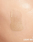 COVERGIRL Clean Invisible Foundation Makeup, Dewy & Glowy Natural Finish, Buildable Coverage, Skin-Like Smooth Look, Vegan, Light Beige, 1oz