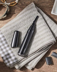 Panasonic Facial Hair Trimmer for Sensitive Skin, Unisex Detailer with Flexible Head, Gentle on Acne, Includes 2 Eyebrow Attachments, Wet/Dry - ER-GM40-K (Black)