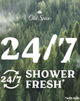 Old Spice Cleansing Body Wash for Men, 24/7 Shower Fresh with Lasting Scent, Cleanse & Refresh, Gentle on Skin, Vitamin B3, Timber with Sandalwood + Cypress Scent, 18 oz (Pack of 4)