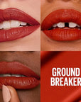 Maybelline Super Stay Matte Ink Liquid Lipstick Makeup, Long Lasting High Impact Color, Up to 16H Wear, Ground-Breaker, Maple Leaf Red, 1 Count, Packaging May Vary