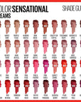 Maybelline Color Sensational Lipstick, Lip Makeup, Cream Finish, Hydrating Lipstick, Flush Punch, Nude Pink ,1 Count