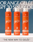 Vacation Orange Gelée SPF 30 Sunscreen Spray Oil & Air Freshener Bundle, Tanning Oil with SPF, Suntan Lotion Spray, Transparent on All Skin Tones, Dermatologist-Tested, Vegan, 5 Fl. Oz.