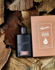 Dr. Squatch Natural Cologne for Men - Scent-Lock Technology and Sustainably-Sourced Ingredients - Fireside Bourbon Cologne (1.7 fl oz)