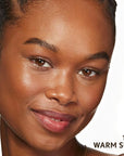 COVERGIRL Clean Invisible Foundation Makeup, Dewy & Glowy Natural Finish, Buildable Coverage, Skin-Like Smooth Look, Vegan, Warm Sun, 1oz