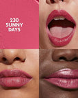 COVERGIRL Clean Lip Color, Sunny Days, Satin Finish, Squalane, Avocado & Aloe, Carmine-Free, Non-Drying, 0.12oz