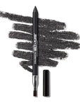 REVLON ColorStay Multiplayer Liquid-Glide Eye Pencil, Multi-Use Makeup With Blending Brush, Blends Then Sets, Creamy Texture, Waterproof, Smudge-proof, Longwearing, 401 Checkmate, 0.03 Oz