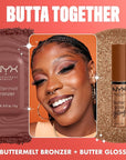 NYX PROFESSIONAL MAKEUP Butter Gloss Bling Lip Gloss, Non Sticky and Shiny Vegan Lip Makeup - Dripped Out