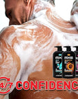 Axe Men's Body Wash Variety Set, Set of 3 Scents, Axe Dark Temptation, Apollo and Excite Body Wash, 3in1 Body and Face Wash in Pump Bottle, 33.8 Ounce Each