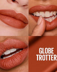 Maybelline Super Stay Matte Ink Liquid Lipstick Makeup, Long Lasting High Impact Color, Up to 16H Wear, Globetrotter, Brown Beige, 1 Count, Packaging May Vary