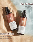 Bronzing Face Tanner Spray Mist, Sunless Face Tanning Water, USA Made with Natural & Organic Ingredients