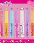 7pc Fruity Flavored Lip Gloss Set - Lip Gloss in Assorted Fruity Flavors, Non Toxic Makeup for Kids & Teens