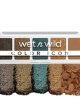 wet n wild Color Icon Eyeshadow Makeup 5 Pan Palette, Matte, Shimmer, Metallic, Long Wearing, Rich Buttery Pigment, Cruelty Free - My Lucky Charm