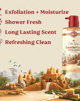 Old Spice GentleMan's Exfoliating & Moisturizing Body Wash for Men, 24/7 Shower Fresh with Long Lasting Scent, Renewing Vitamin B3 Blend, Brown Sugar + Cocoa Butter Scent, 26 oz