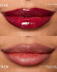 NYX PROFESSIONAL MAKEUP Lip IV Hydrating Glossy Lip Stain with 12HR Hydration - Mauve N Moist (Purple)
