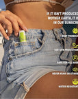 Raw Elements Organic Outdoor Sunscreen Lip Balm Rescue - SPF 30, UVA-UVB Protection, Reef-Safe, Non-Nano Zinc, Water Resistant, 0.15 oz (Pack of 1)