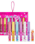7pc Fruity Flavored Lip Gloss Set - Lip Gloss in Assorted Fruity Flavors, Non Toxic Makeup for Kids & Teens