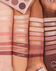 ColourPop Blush Crush Eyeshadow Palette - Brown, Gold & Pink Shadow Palette with Metallic and Matte Finishes - High-Pigment Eye Makeup with a Long-Wearing Formula (0.3 oz)
