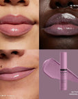 NYX PROFESSIONAL MAKEUP Butter Gloss, Non-Sticky Lip Gloss - Marshmallow (Muted Lilac) (Pack of 2)