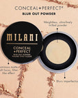 Milani Conceal + Perfect Blur Out Powder, Make It Last Matte Setting Spray, and No Pore Zone Mattifying Makeup Primer