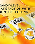 Dally Mango Drinkable Konjac Jelly (10 Pouches) – 10-Calorie, Zero Sugar Korean Fruit Snack – Prebiotics & Postbiotics for Skin, Immune & Weight Management