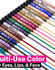 wet n wild Color Icon Cream Eyeliner Eyeshadow Multi-Stick, Moisturizing, Nourishing Velvety Cream-to-Powder Buildable & Blendable Formula, Cruelty-Free & Vegan - Nocturnal Behavior
