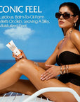 Vacation Orange Gelée SPF 30 Gel & Tube Key Bundle, Hydrating Balm-to-Oil Sunscreen, Mineral-Oil Free, Water-Resistant, Travel Size, 3.12 Oz.