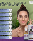 Advanced clinicals peptide facial serum