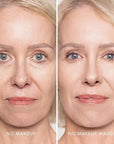 No Makeup Makeup Long-Lasting Lightweight Foundation & Brush Duo | Cruelty-Free, Fragrance-Free, Buildable, Transfer-Proof Makeup (Fair)
