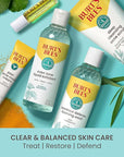 Burt’s Bees Foaming Face Wash, BHA Breakout Defense Cleanser for All Skin Types, Washes Away Impurities & Excess Facial Oil, With a Prebiotic, 8 Oz.