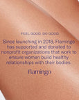 Flamingo Pubic Hair Razor for Women, Shaving Kit, 1 Pubic Razor Handle, 4 Five-Blade Refills, 1 Shower Holder, Starter Set, Full Kit