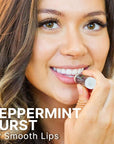 USDA Organic Peppermint Lip Balm - USA Made with Natural Ingredients, Chapstick for Dry Lips, Birthday Gifts for Her & Him, Hydrating Beauty Gifts for Women, Men, Teens & Kids, Lip Moisturizer