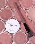 Multi Cream Blush & Blush Brush Set, Korean Makeup Blush for Cheeks, Multi-Use Face Balm, Lightweight & Hydrating, Blendable Color, Non-Greasy, Soft Bristles for Radiant Finish (Pink Sakura)